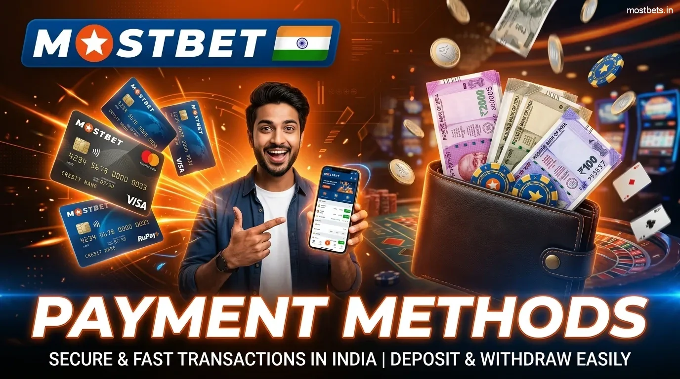 Payment Methods at Mostbet for Residents of India